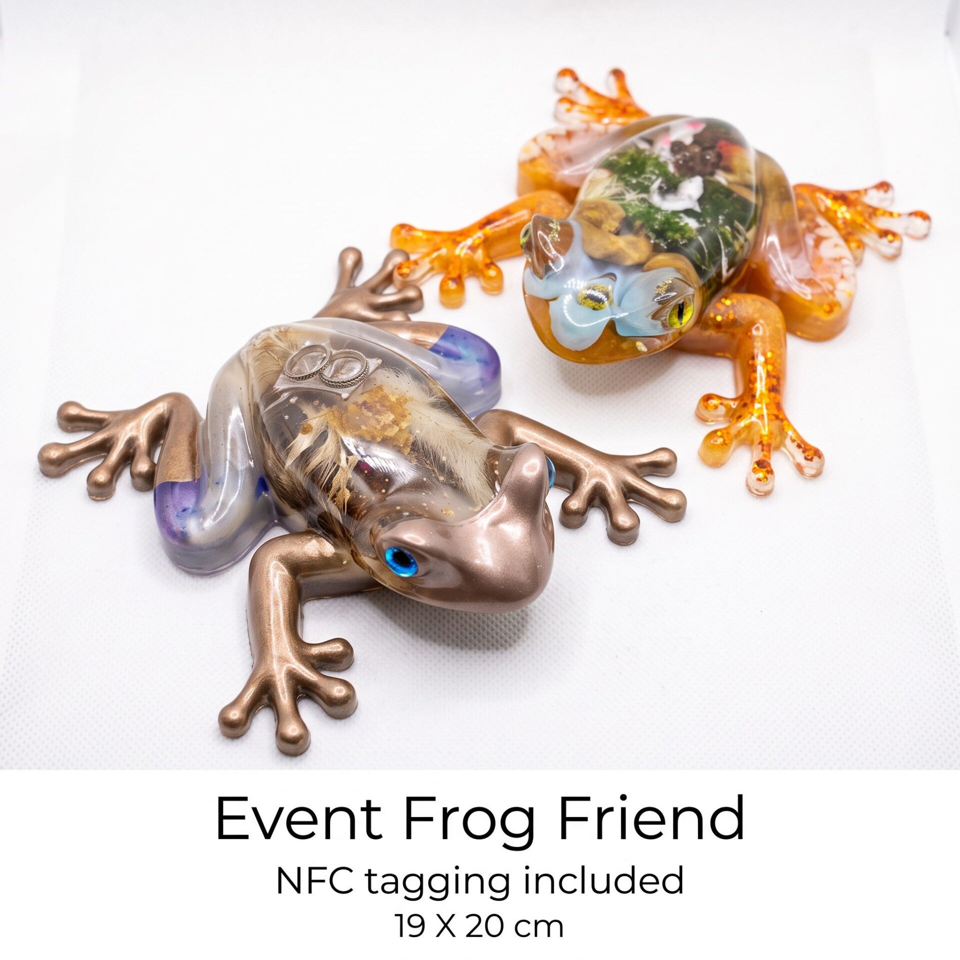 Event frog Customised exclusively with NFC TAG