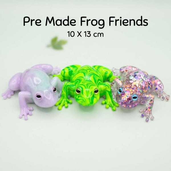 Pre-made Frog Friends