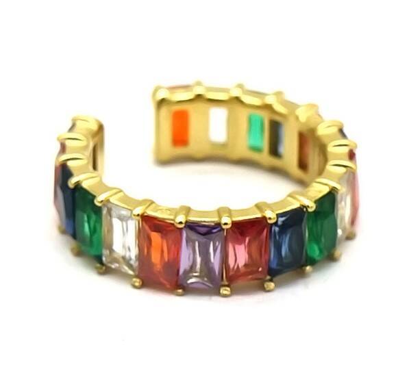 Rainbow Elegance Ring