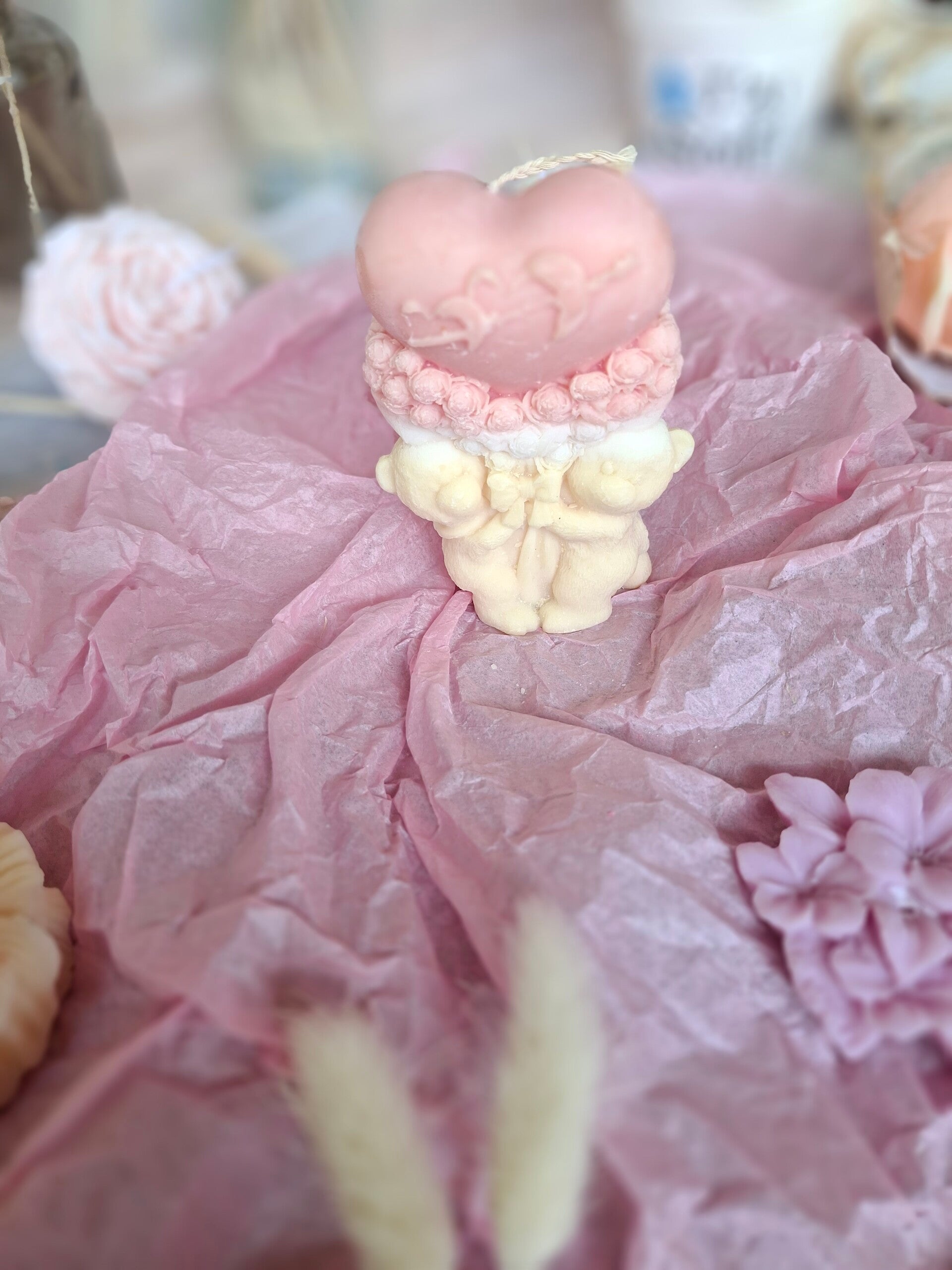 ours bouquet de fleur