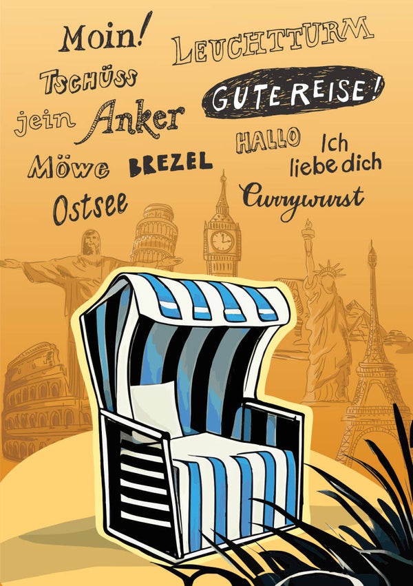 Liniertes Heft - Deutsch