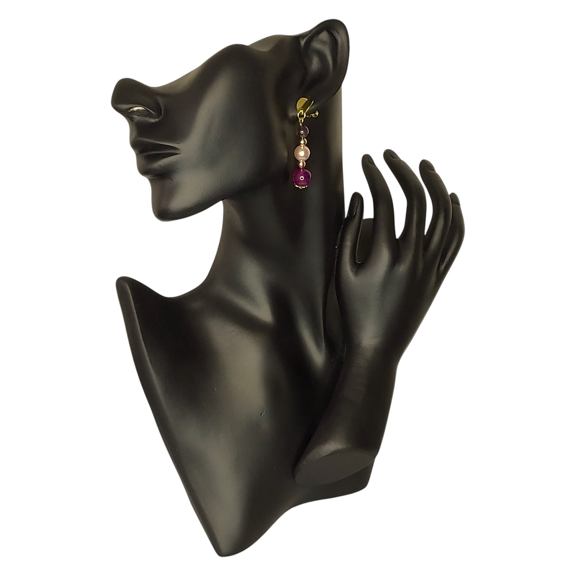 boucle doreille charme brume celeste