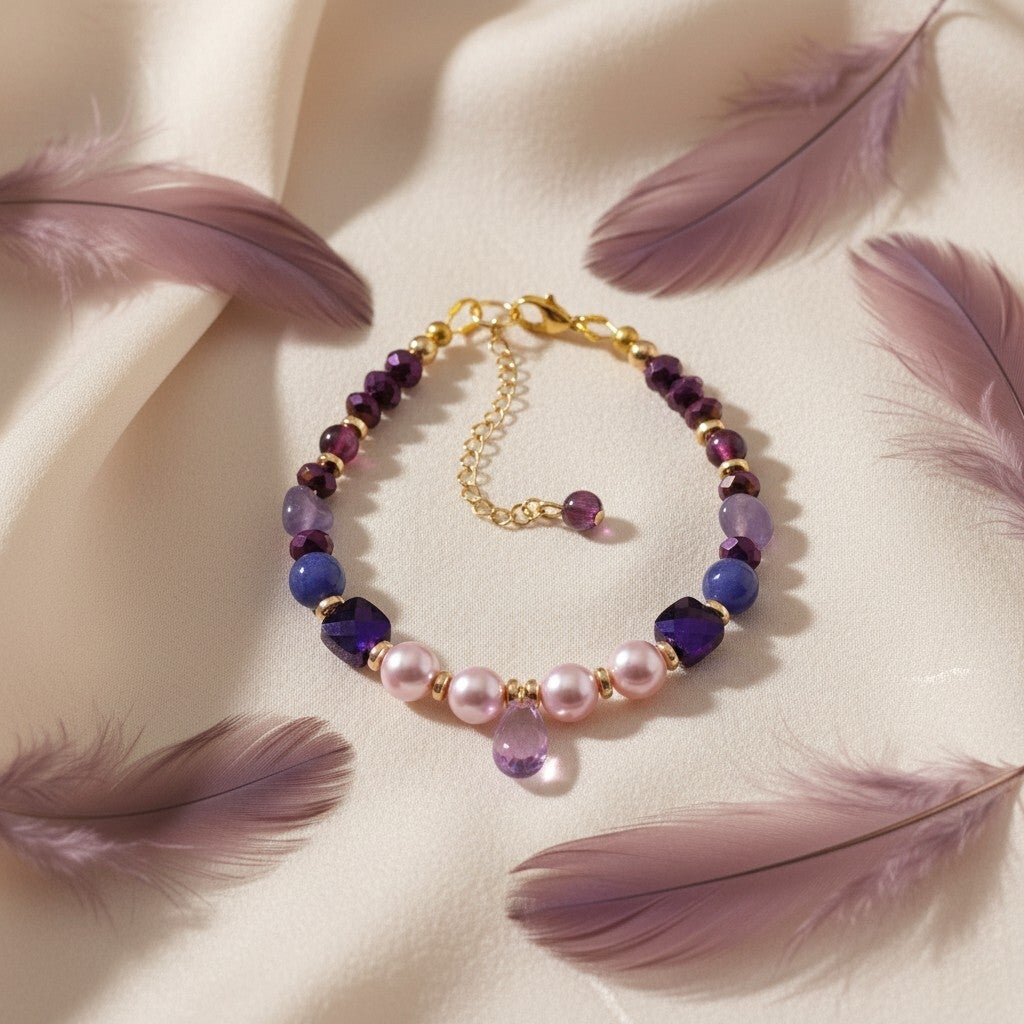 Bracelet Charme "Brume Céleste" N°2