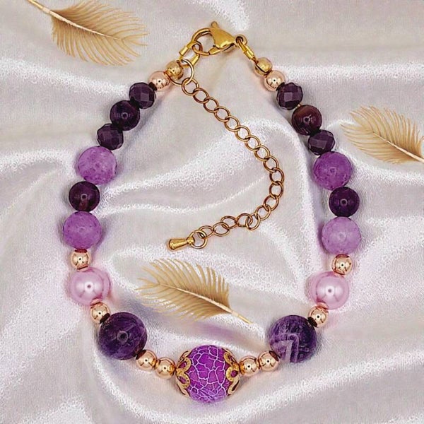 Bracelet Charme "Brume Céleste" N°1