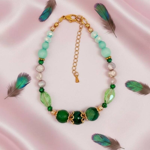 Bracelet Charme "Aurore Boréale"