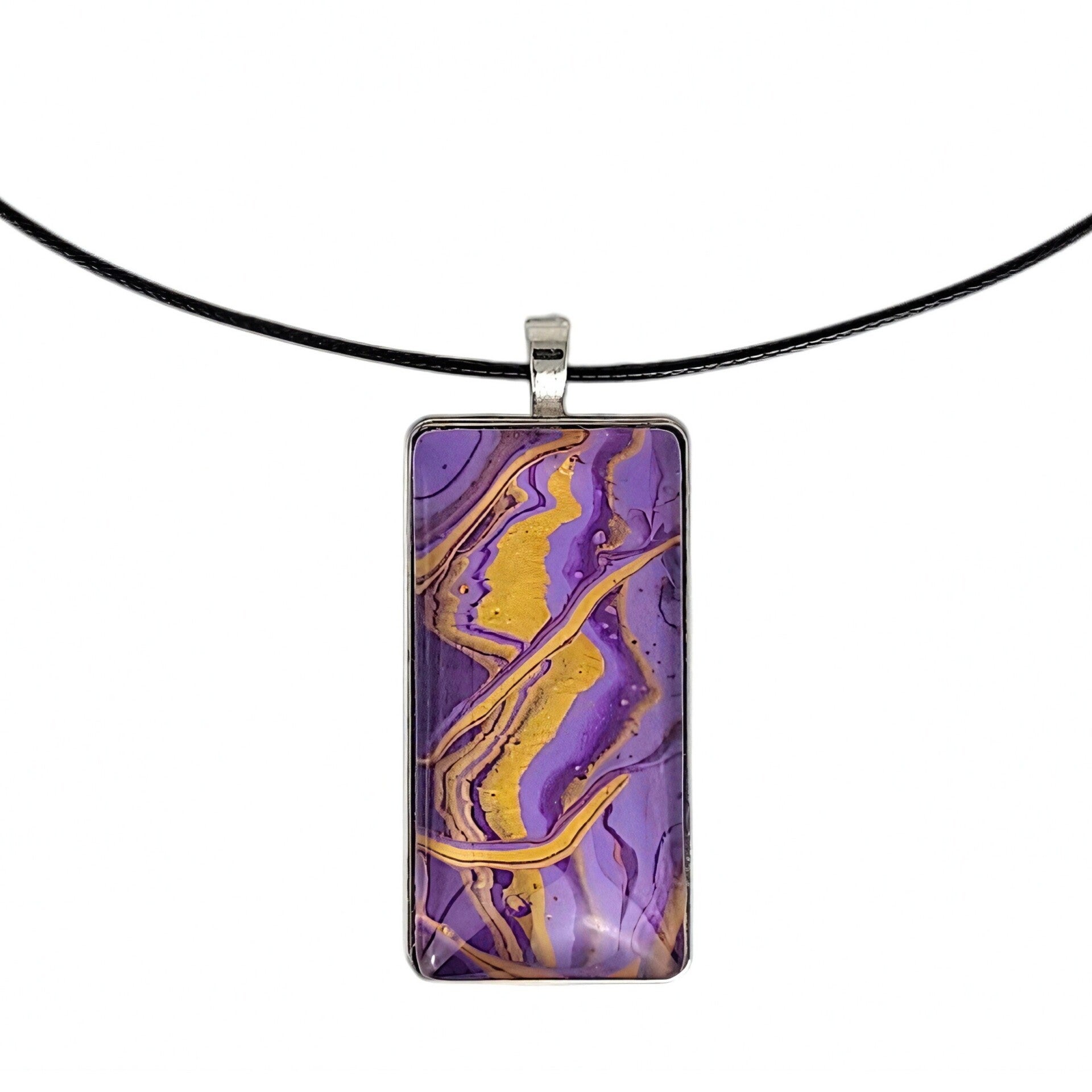 collier art brume celeste