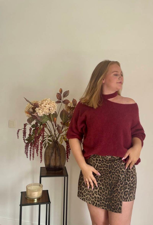 Skort leopard