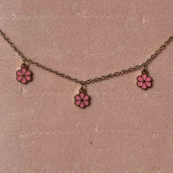 armbandje: bloemetjes