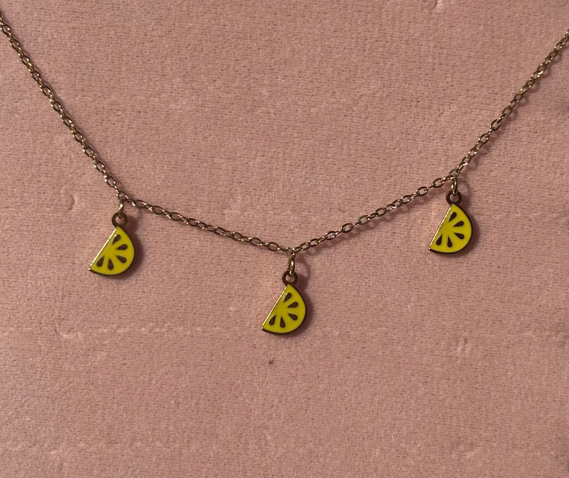 armbandje: citroentjes