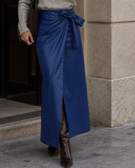pre order: Lange rok Nina / Navy