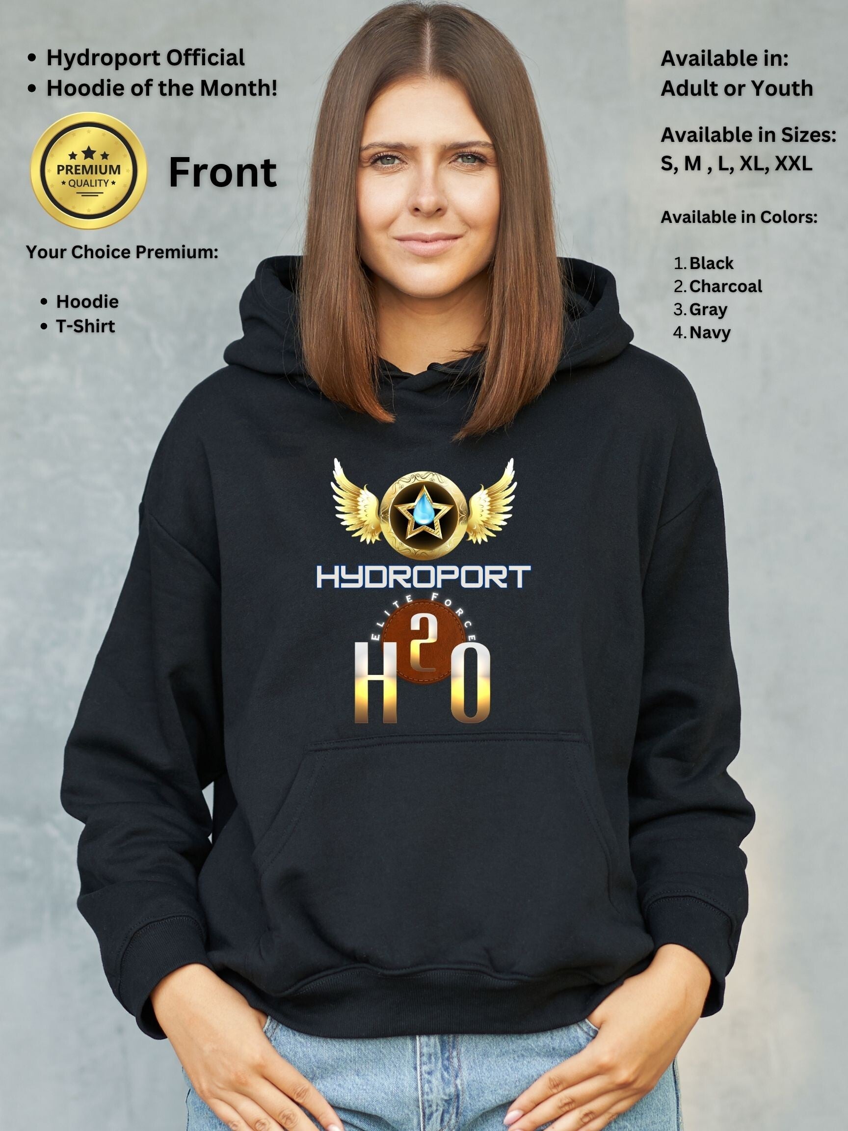 Thy Hydro Hoodie Official - Priority Elite H2O Collection