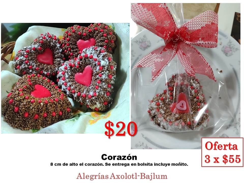 Corazón de chocolate
