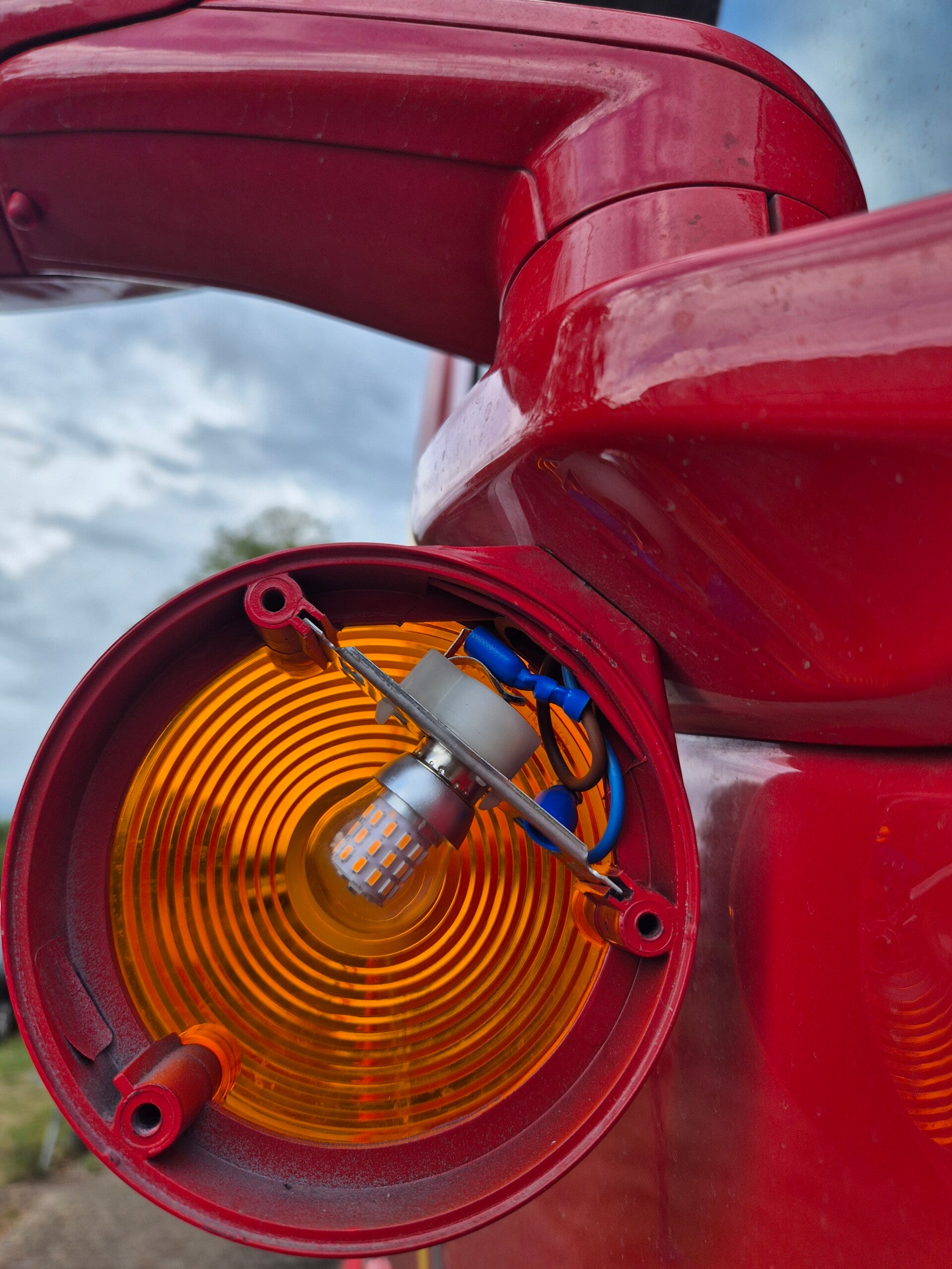 LED BA15s 21W (Oranje)