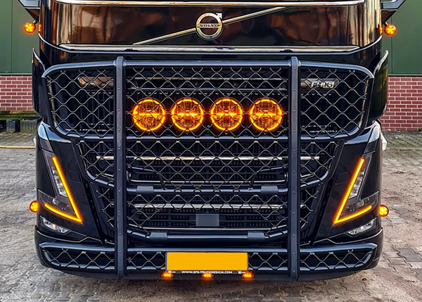 DRL LED Units voor Volvo FH5 - Oranje