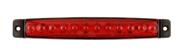 Markeer Verlichting 12-LED 24V - Rood
