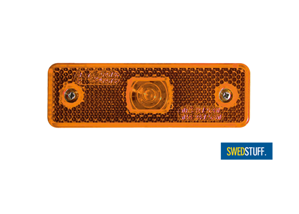 SWEDSTUFF LED ORANJE ZIJMARKERINGS / POSITIELICHT