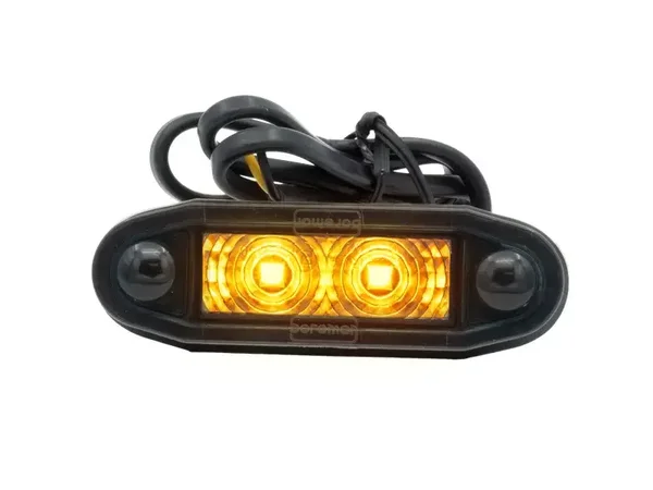Boreman Easy-Fit LED Positielicht - Oranje (smoke lens)
