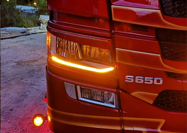 DRL LED Units voor Scania R&S NextGen | Oranje