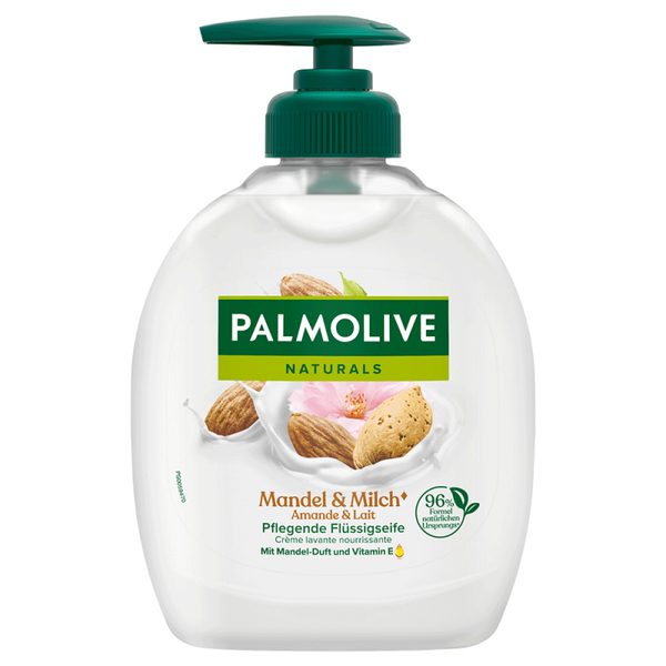 Palmolive Naturals Flüssigseife – Mandel & Milch, 300 ml