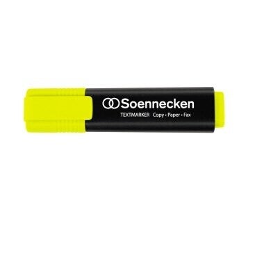 Soennecken Textmarker Gelb, 2–5 mm Keilspitze