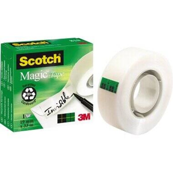 Scotch Klebefilm Magic 19mmx10m unsichtbar