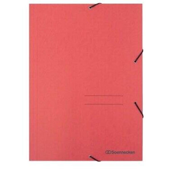 Eckspanner DIN A4 Karton rot