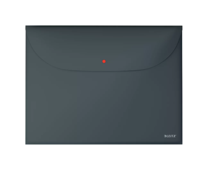 Leitz Dokumentenhülle Cosy A4 PP grau 3 St./Pack.