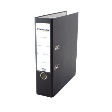 Soennecken Ordner 80 mm DIN A4, schwarz