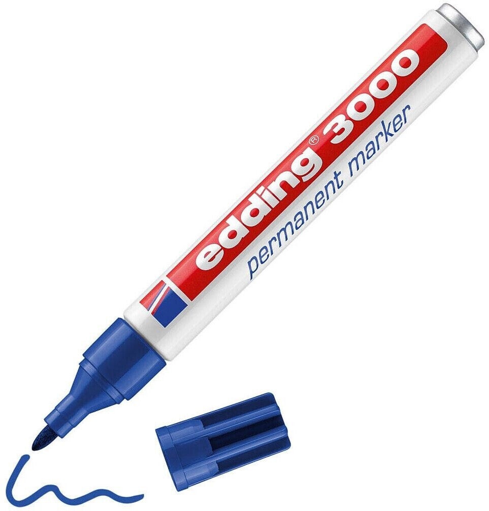 edding Permanentmarker 3000 1,5-3mm blau