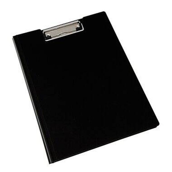 Klemmbrettmappe 23,2 x 32 cm Polypropylen schwarz