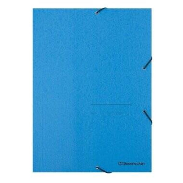 Eckspanner DIN A4 Karton blau