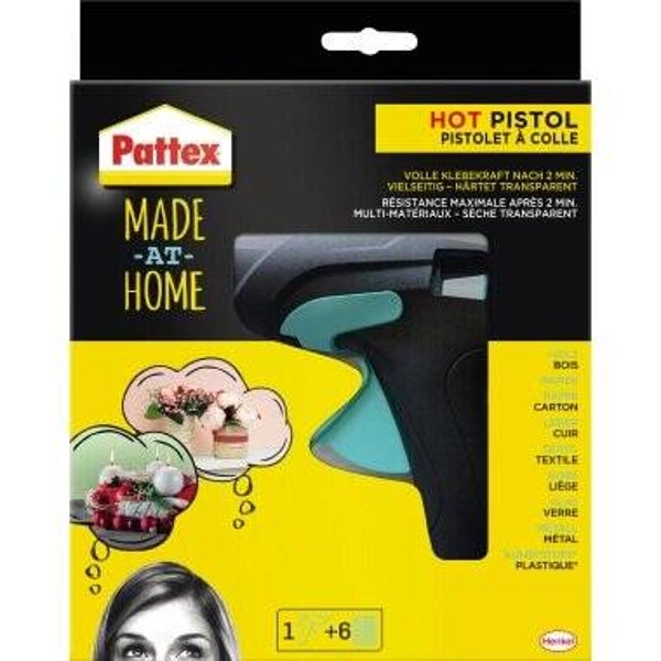 Pattex Heißklebepistole HOT PISTOL + 6x20g Heißklebesticks