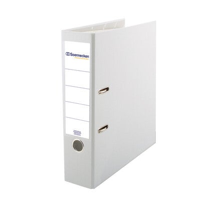 Soennecken Ordner Kunststoff DIN A4 80 mm weiß