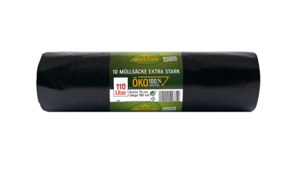 Müllstar Müllsäcke Öko Extra Stark 110l