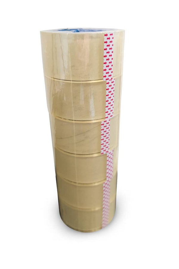 Eminent Verpackungsklebeband – geräuscharm, 48 mm x 50 m, 6er Pack