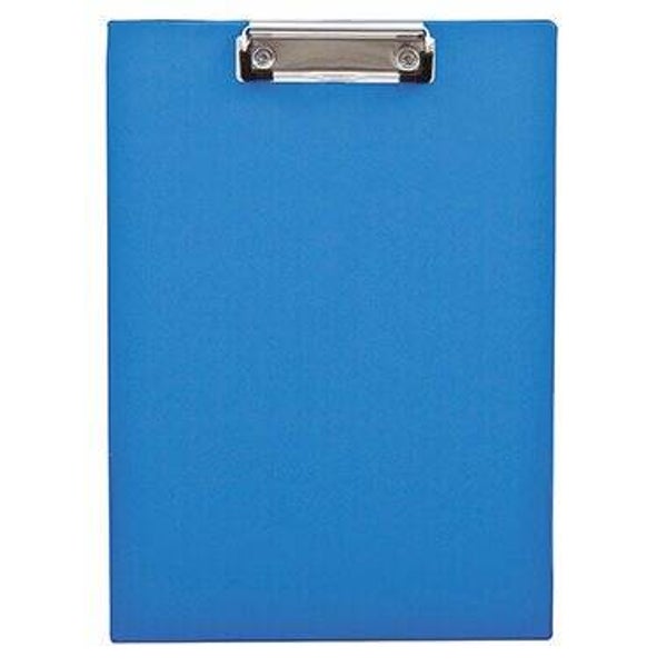 Klemmbrett 23,6x32,1cm Klemme silber Polypropylen blau