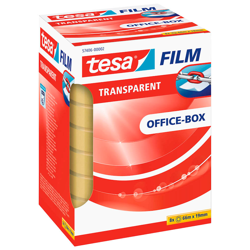 tesa Klebefilm tesafilm 19mmx66m 8 St./Pack.