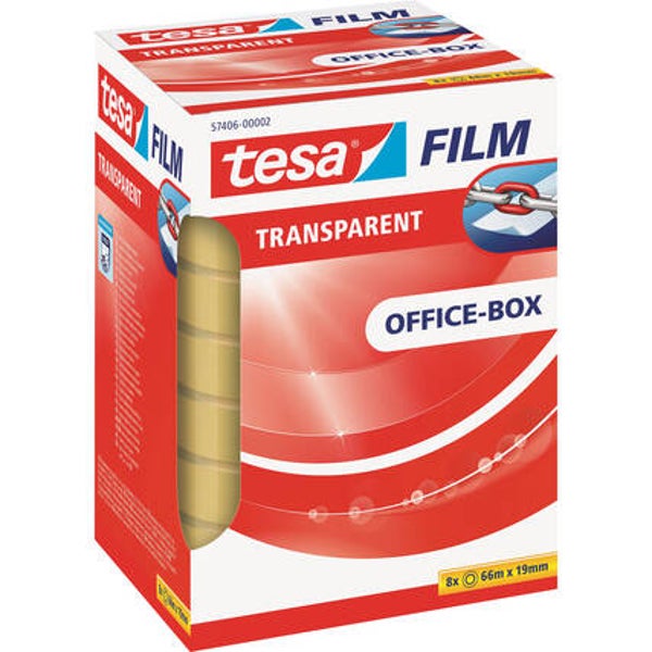 tesa Klebefilm tesafilm 19mmx66m tr 8 St./Pack.