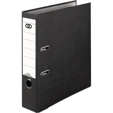 Soennecken Ordner oeco 80 mm DIN A4, schwarz, 100 % recycelt