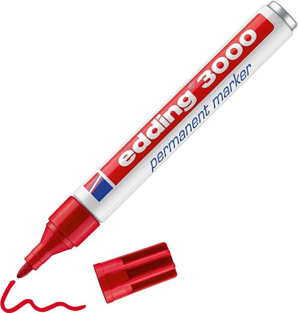 edding Permanentmarker 3000 1,5-3mm rot