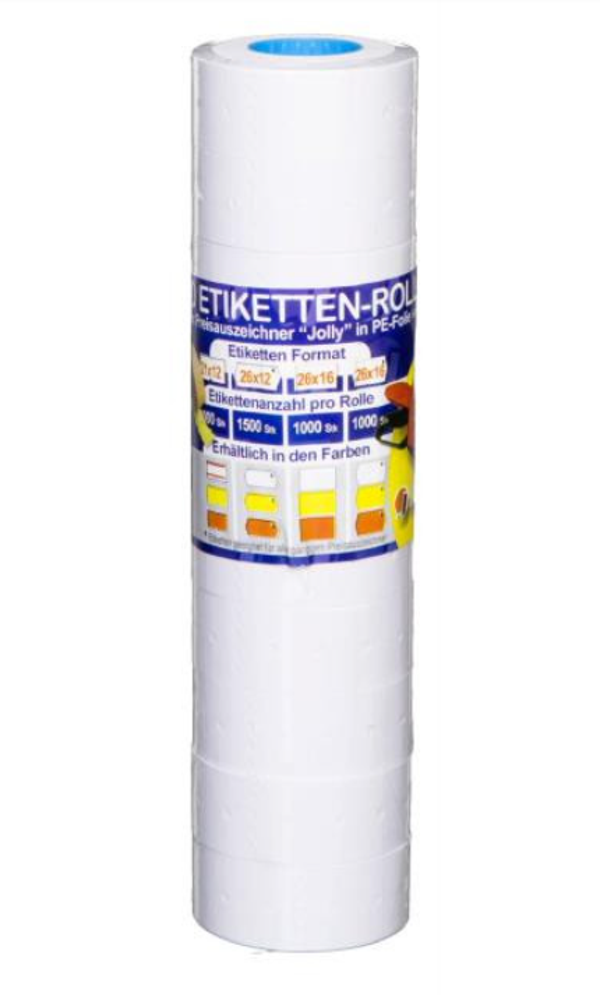 Jolly Etiketten Format 2,1x1,2 cm