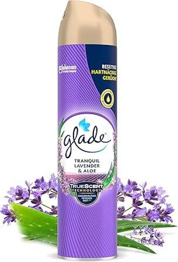 Glade Lufterfrischer Spray Lavendel & Aloe, 300 ml
