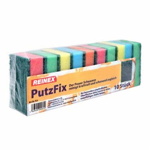 Reinex PutzFix Scheuerschwamm 10 Stück