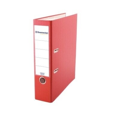 Soennecken Ordner 80 mm DIN A4, rot
