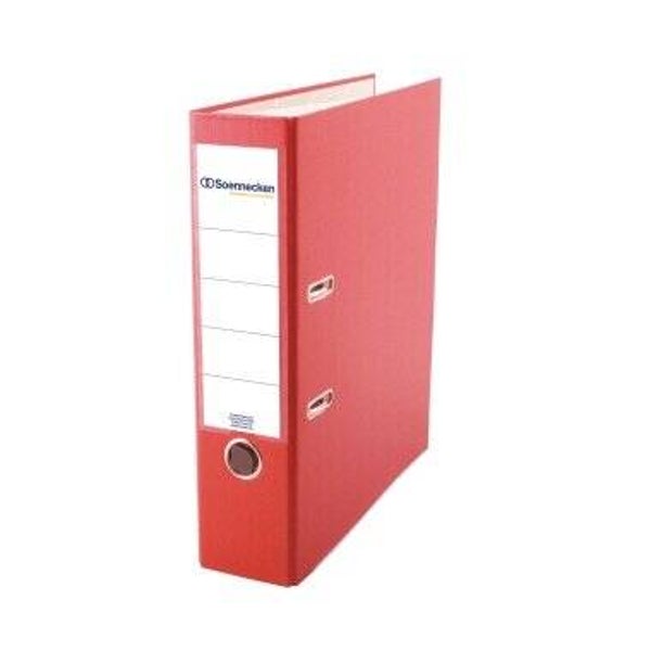 Soennecken Ordner 80 mm DIN A4, rot
