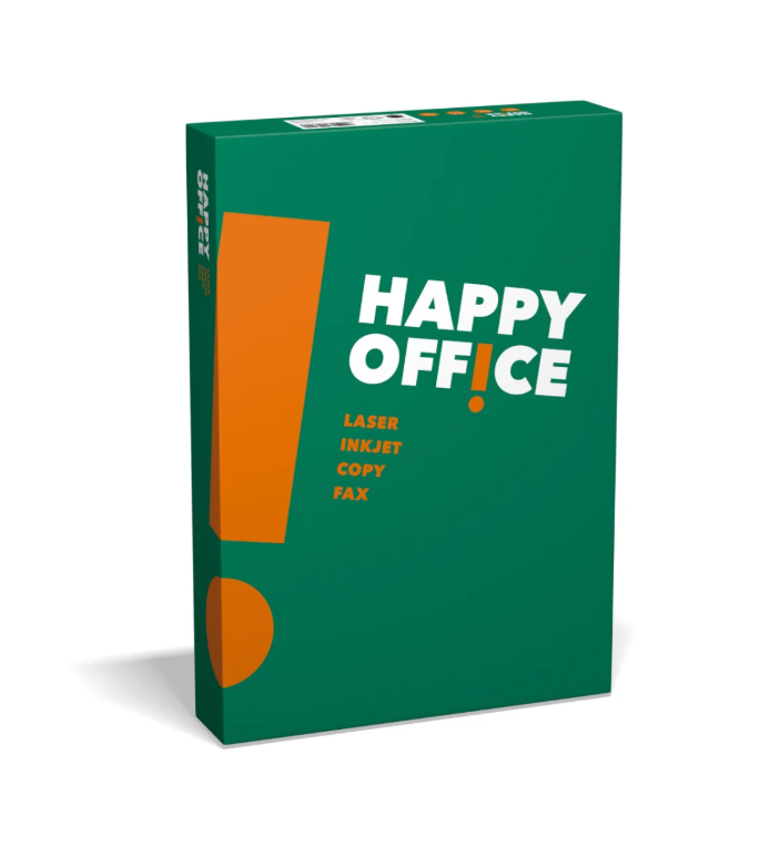 Kopierpapier Happy Office DIN A3 80g/m² weiß 500 Bl./Pack.