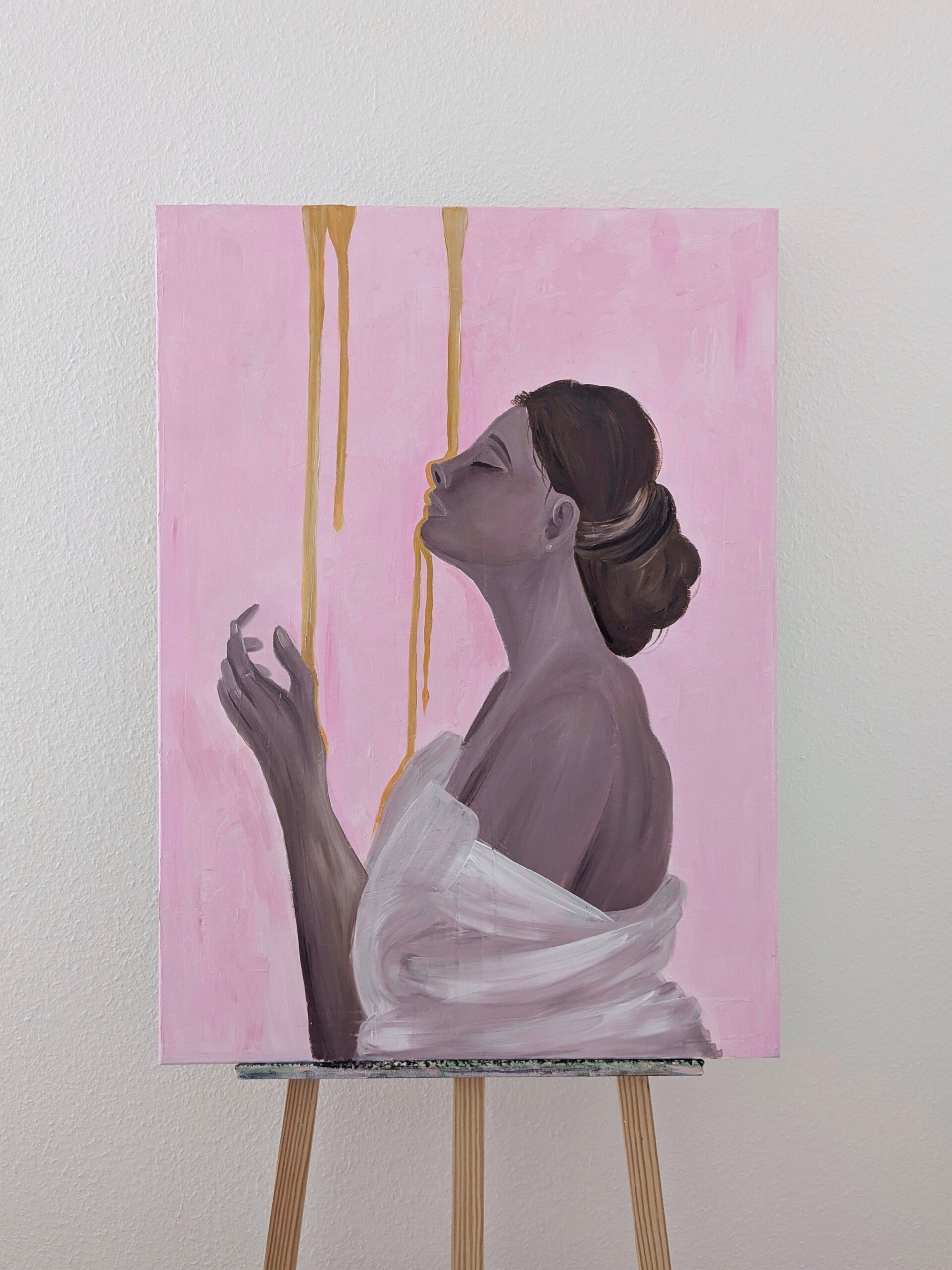"SALBÖL" – Original Acrylgemälde (70x100 cm)