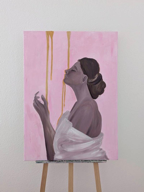 "SALBÖL" – Original Acrylgemälde (70x100 cm)