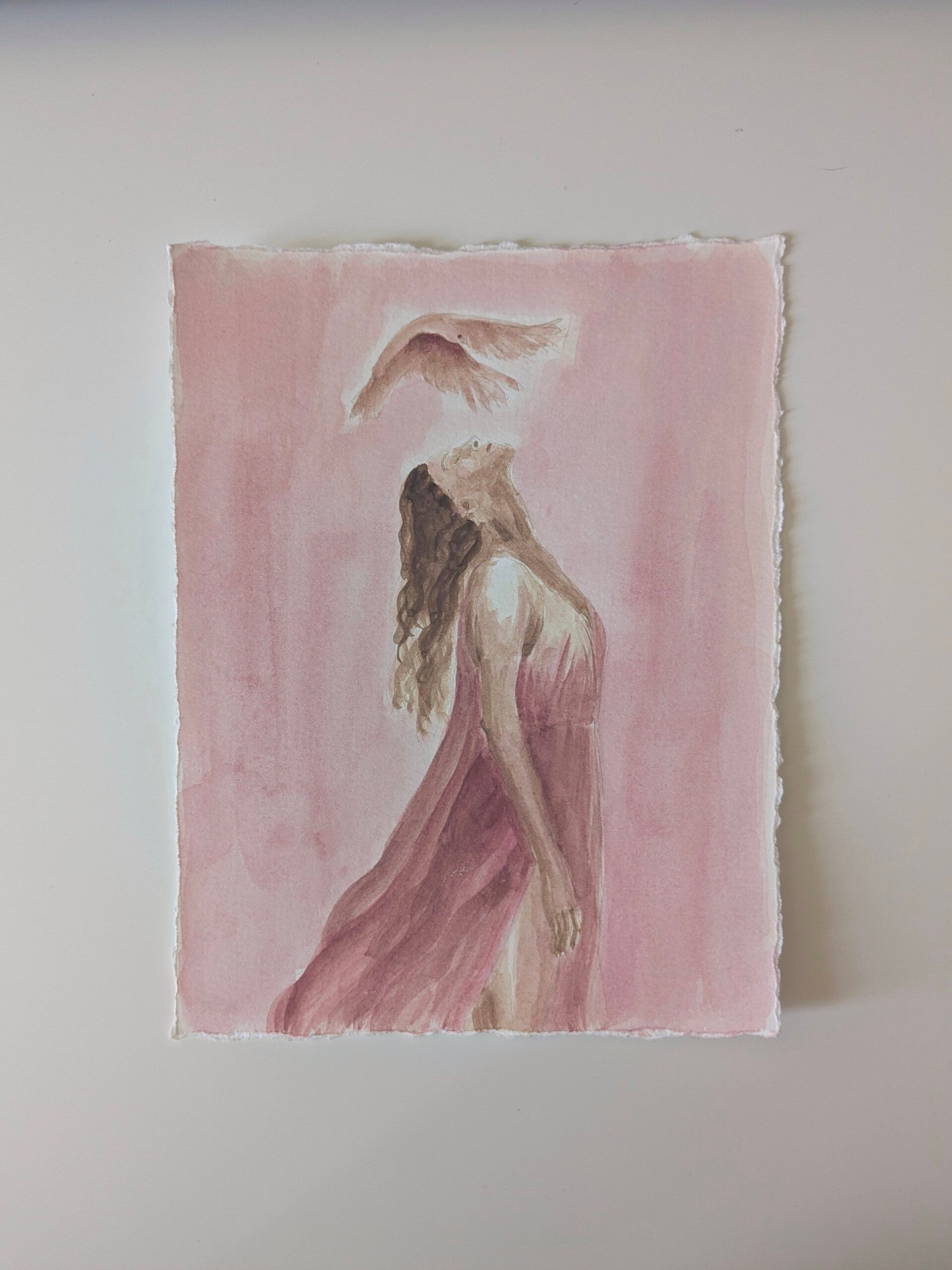 "HEILIGER GEIST" (20x3 x 15,2 Büttenpapier)