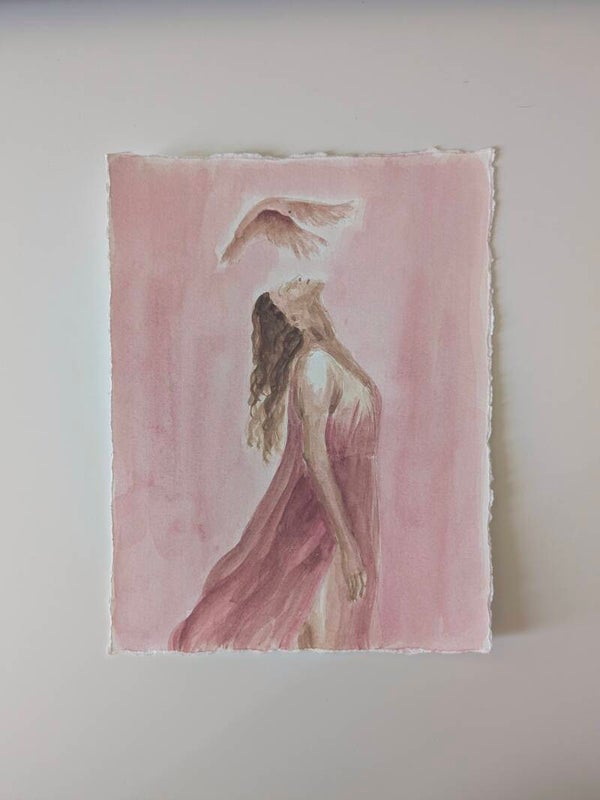 "HEILIGER GEIST" (20x3 x 15,2 Büttenpapier)